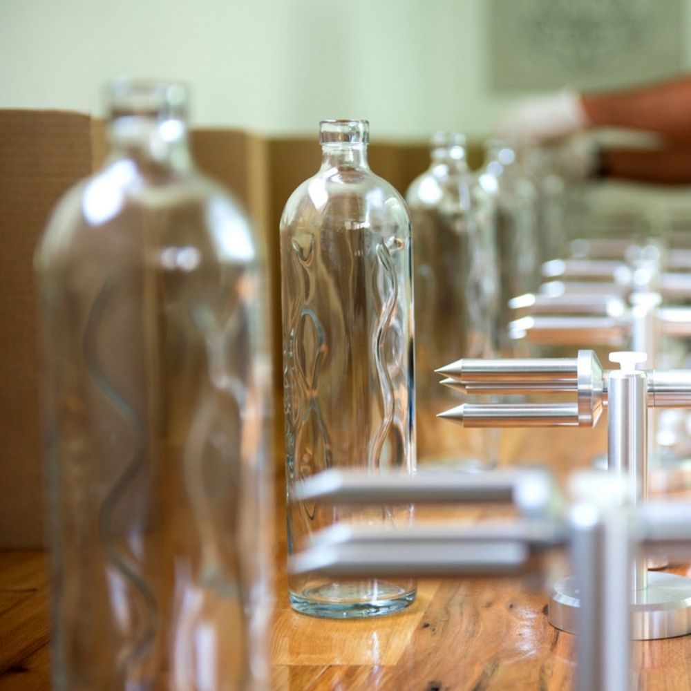 Structurare TPS pentru sticlele de apă Flaska